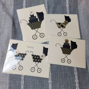 NEW: S.E. HAGARMAN Bundle Of 3 Baby Shower Cards